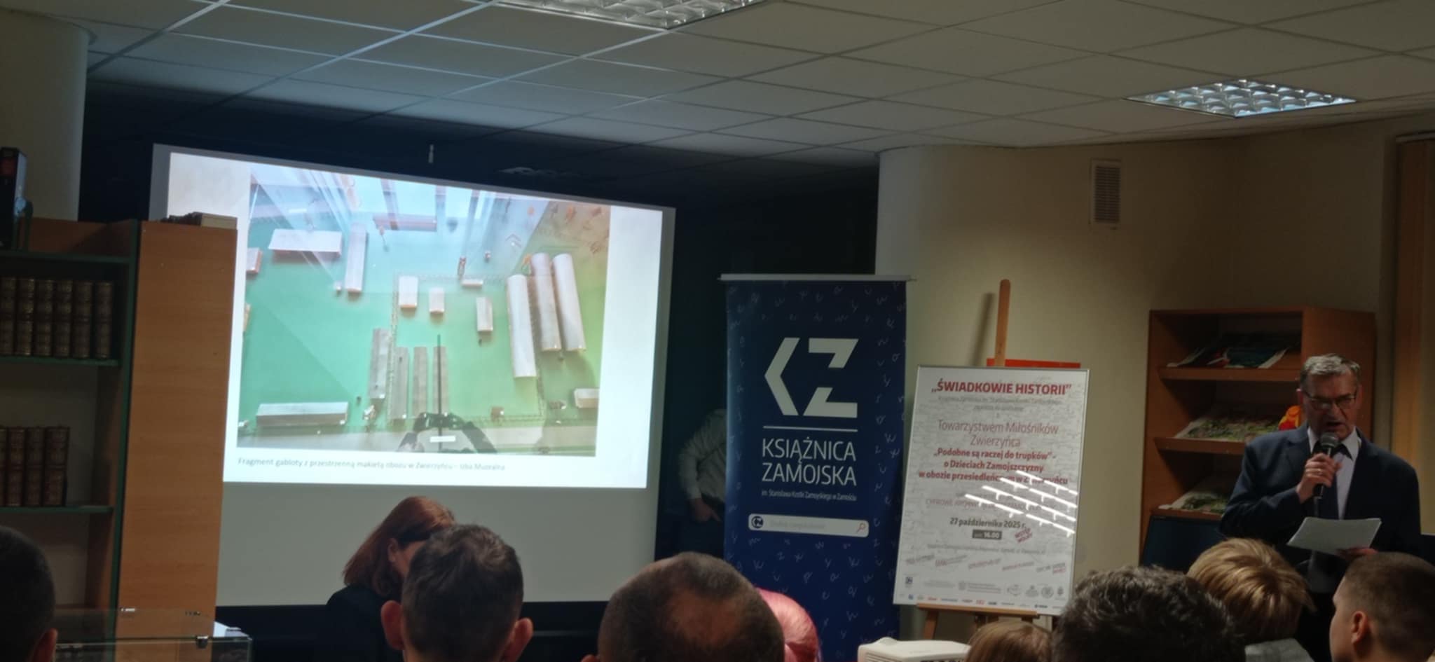 Udział w spotkaniach w Książnicy Zamojskiej