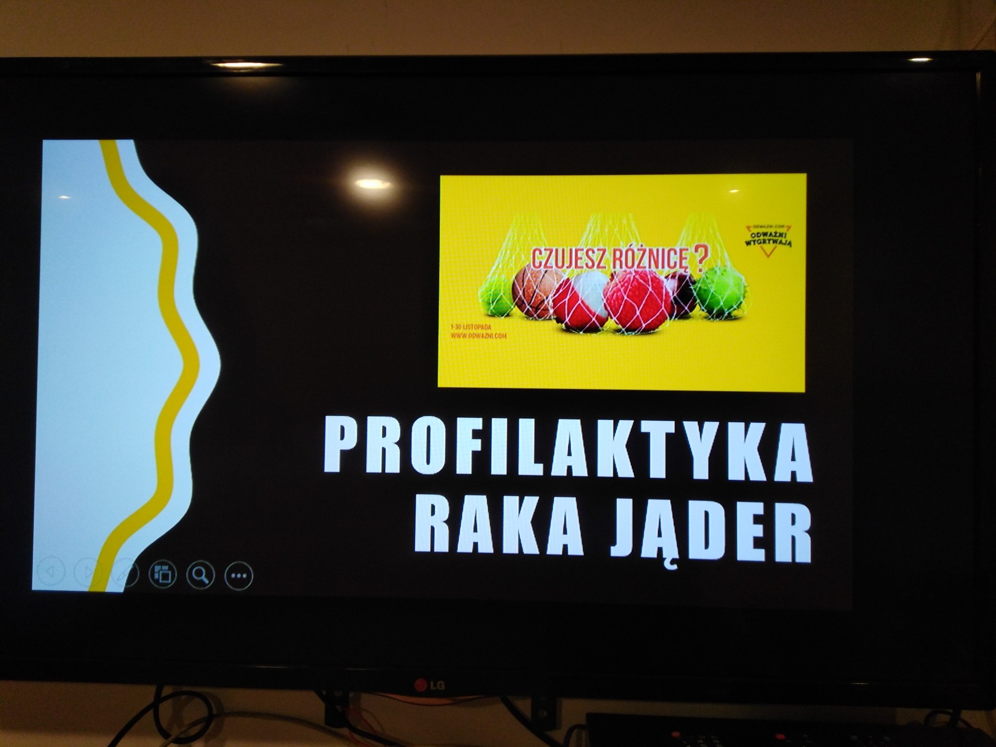 Profilaktyczna pogadanka o raku jąder