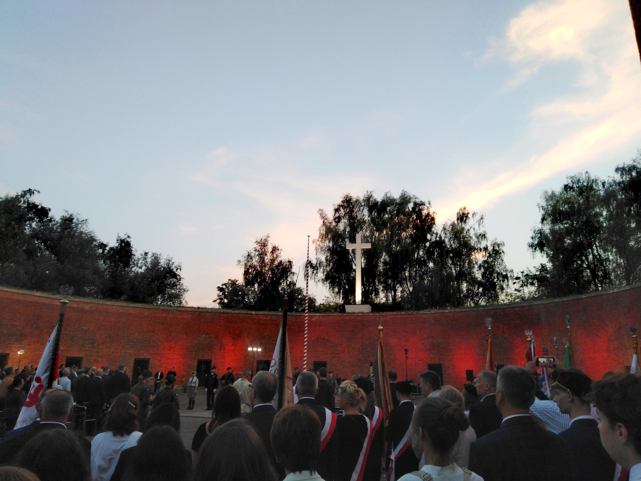 Uroczystości na Zamojskiej Rotundzie