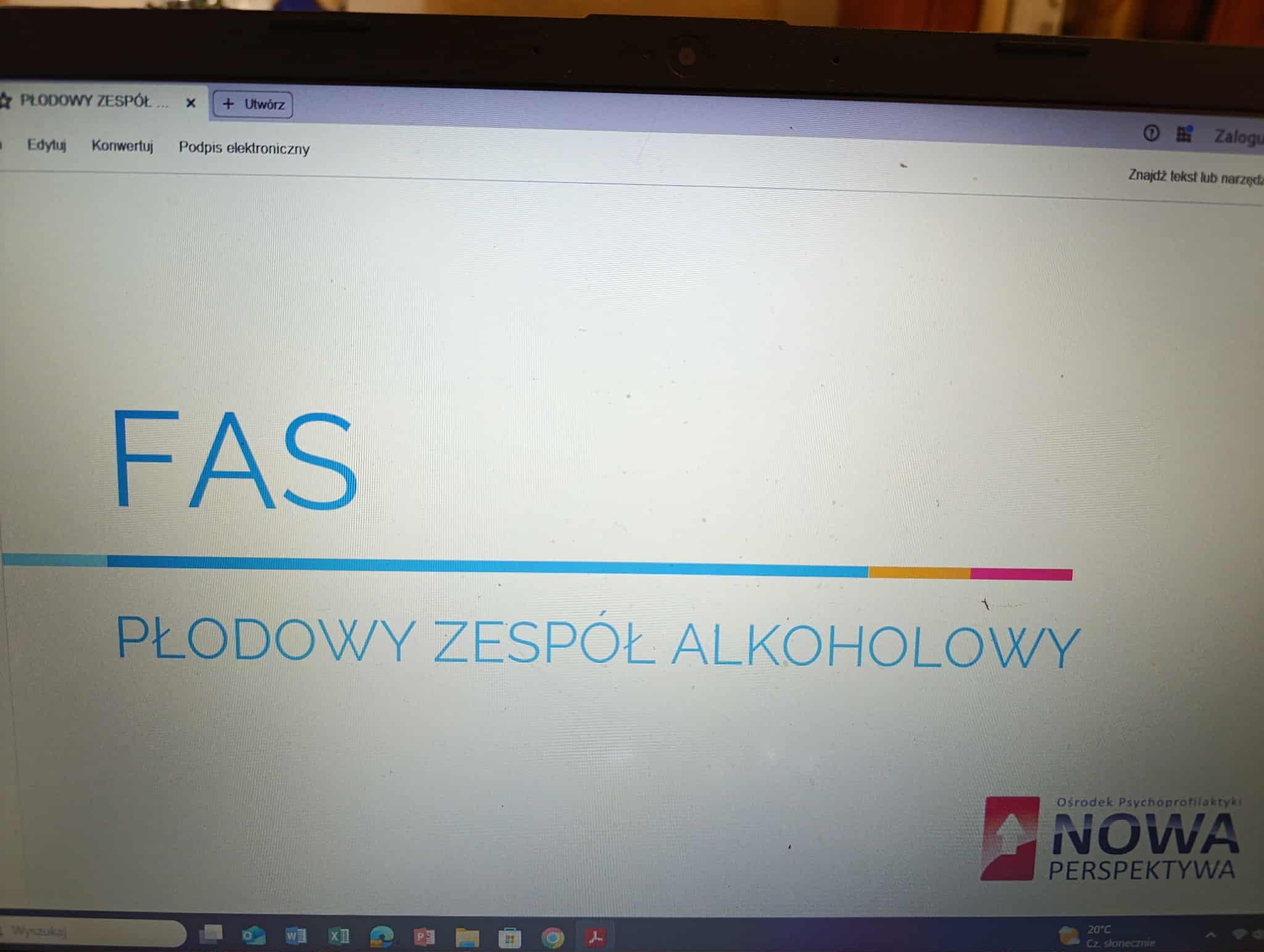 FAS (Płodowy Zespół Alkoholowy)